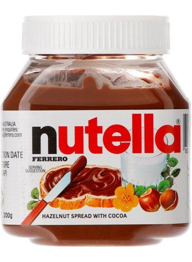 نوتيلا دهن الشوكولاتة بالبندق 200 جم – عبوة من 15 | عبوة عائلية كبيرة - Image 1